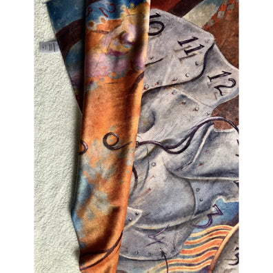 "Clocks" Blanket - Constantino Artwork inspired by the artistry of Anton Brzezinski